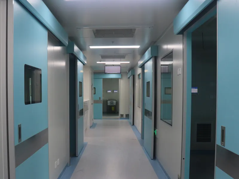 北京首净承建的友谊医院通州院区病房项目现场图
