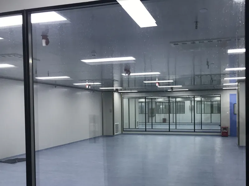 北京首净承建的石家庄格瑞药业有限公司厂房新建项目现场图